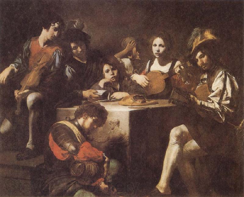 VALENTIN DE BOULOGNE The Concert